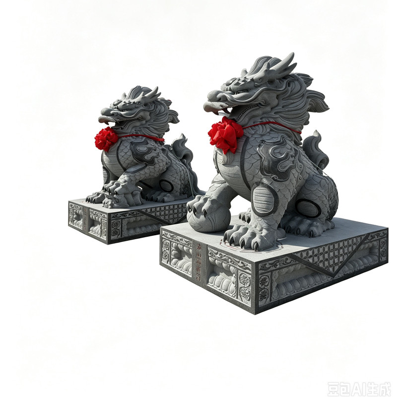 镇宅风水麒麟瑞兽摆件