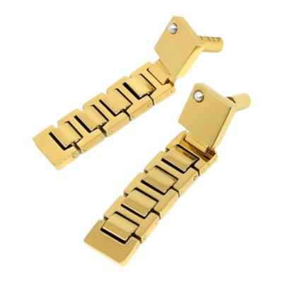 ALP高级两用金色锁链耳环长款