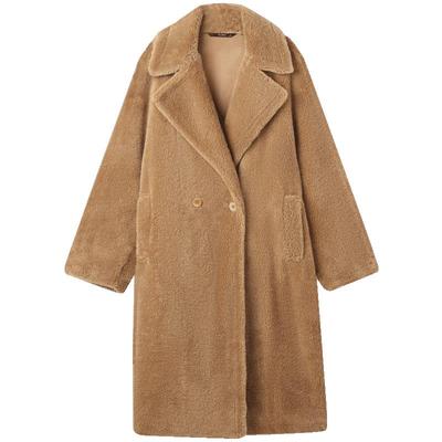 歌莉娅大衣冬季羊羔绒中长款外套