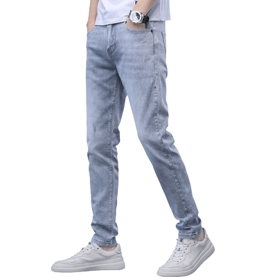 牛仔裤修身版型远瞻春夏新品