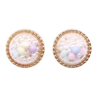 珍珠纽扣扣子圆形金属钮扣风衣大衣扣子开衫外套手缝扣衣服装饰扣