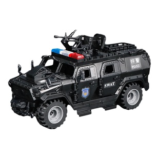 中国军事威龙特警装甲车蛟龙人仔武器三角洲行动儿童拼装积木玩具