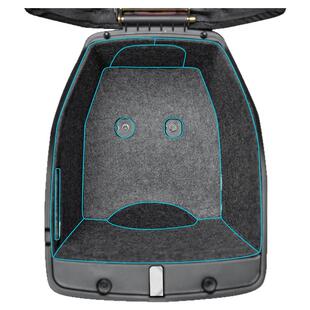 适用25款小牛NPlay坐桶座桶垫贴纸内衬毛毡储物箱电动车改装配件