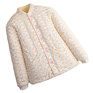 纯手工棉花棉衣女士妈妈加厚加棉保暖棉袄外套过冬防寒外穿棉服冬