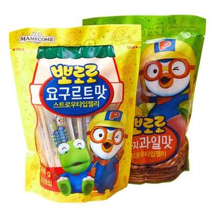 韩国啵乐乐果冻条乳酸菌果冻果味果冻儿童可吸棒冰小孩健康小零食