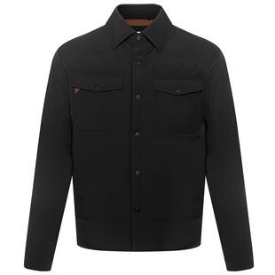 【防泼水】利郎官方轻薄羽绒服男士25冬男装衬衫翻领短款夹克外套