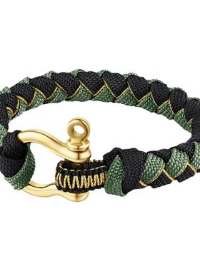 EBYG逆鳞手绳本命年龙年手工编织ins潮男小众设计嘻哈送男友