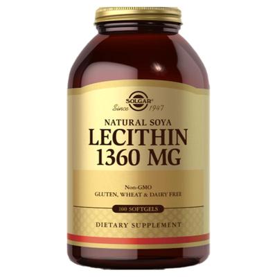 美国SOLGAR大豆卵磷脂软胶囊