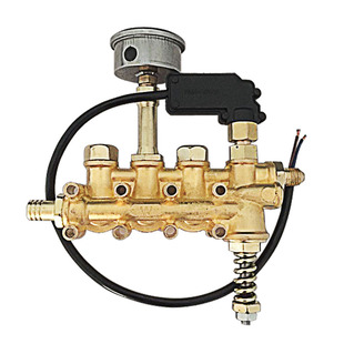 高压280 380 388型清洗机铜块铝块 洗车泵器配件铜铝泵头总成填满