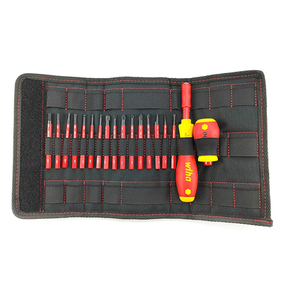 Wiha威汉电工绝缘细杆螺丝刀套装