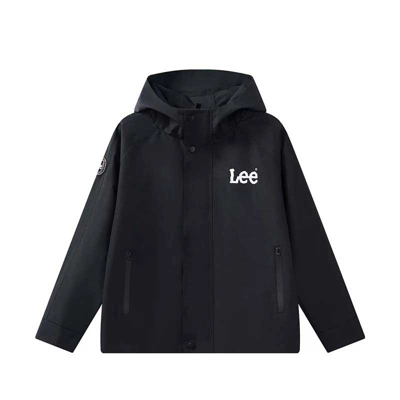Leekids儿童防水透湿连帽夹克