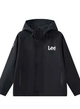 Leekids儿童防水透湿连帽夹克