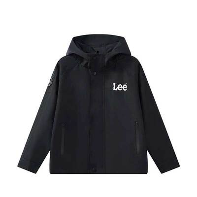 Leekids儿童防水透湿连帽夹克