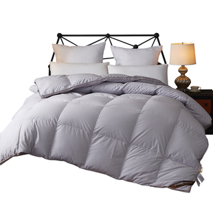 唯雅诺瑞士州际五星级酒店羽绒被95白鹅绒加厚冬被二合一子母被子