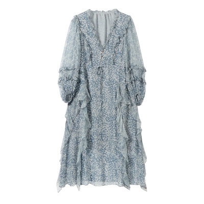 真丝连衣裙女2025春夏季新款