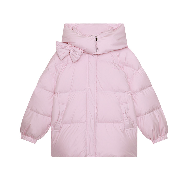 LABO蝴蝶结立体玩偶羽绒服