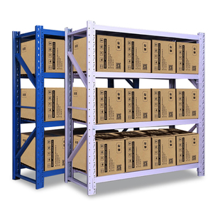 仓储货架家用阳台超市置物架多层仓库地下室库房储物架角钢铁架子