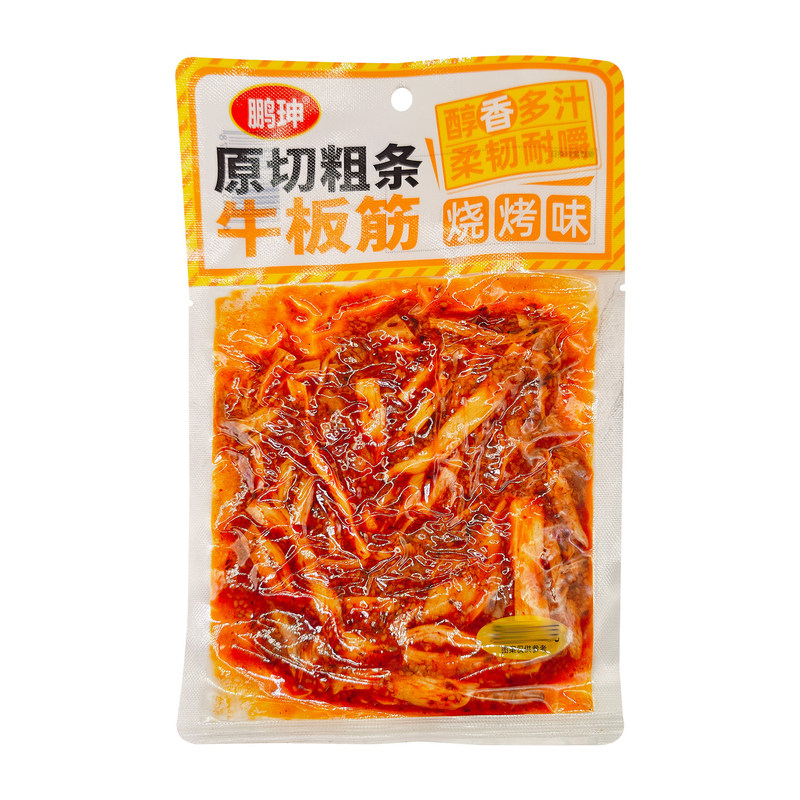 鹏珅原切粗条牛板筋香辣味烧烤味