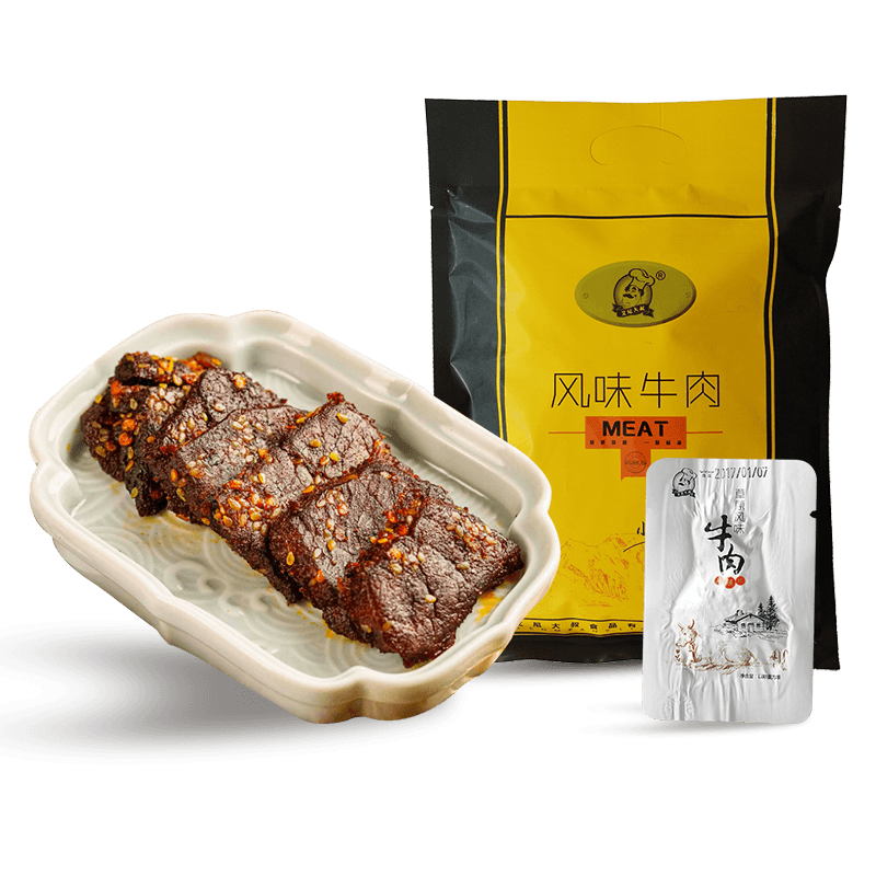 艾尼大叔小锅精炒牛肉干408g牛肉类