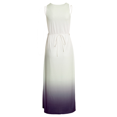 【设计师品牌BLANCORE】2024春季新款渐变吊染毛织连衣裙