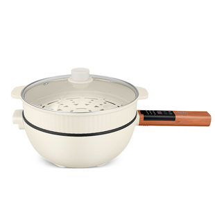 三角牌电炒锅家用多功能分体式电炒锅不粘锅一体大功率麦饭石迷你