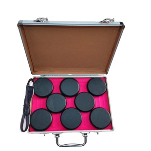 火山能量石按摩热敷石美容院spa 砭石火山石精油石加热箱理疗石头