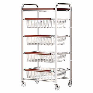 中古沙发移动边几零食小推车置物架客厅高级万向轮茶几厨房蔬菜架