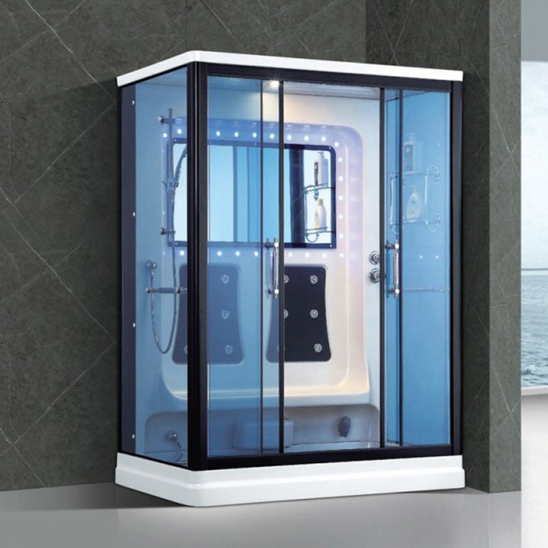厂家现做多功能电脑干湿蒸一体整体房淋浴蒸汽房光波房桑拿汗蒸房