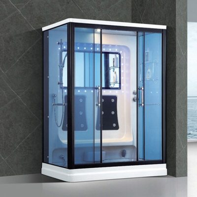 厂家现做多功能电脑干湿蒸一体整体房淋浴蒸汽房光波房桑拿汗蒸房