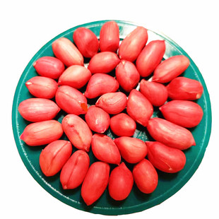 老兵米店新鲜东北五常农家自产大粒四粒红衣红皮花生米500克真空