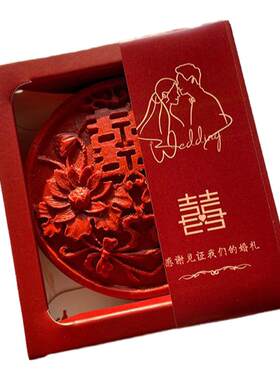 结婚喜皂伴娘回礼手工皂结婚