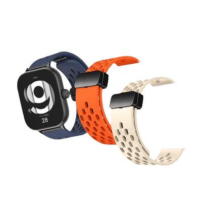 磁吸运动适用红米watch4手表新款表带redmiwatch4智能手表同款男生腕带女生表链柔软亲肤非原装配件8pro通用