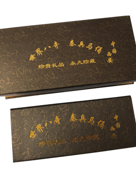 兵马俑陕西特色金属出国工艺品
