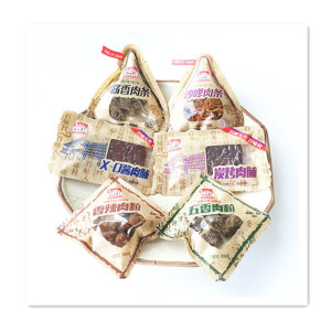 包邮百味村休闲零食 X-O酱肉脯和碳烤肉脯 肉条和肉粒小包装 即食