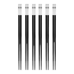 德国双立人筷子家用高档6双装合金筷防滑防霉轻奢高级官方旗舰店