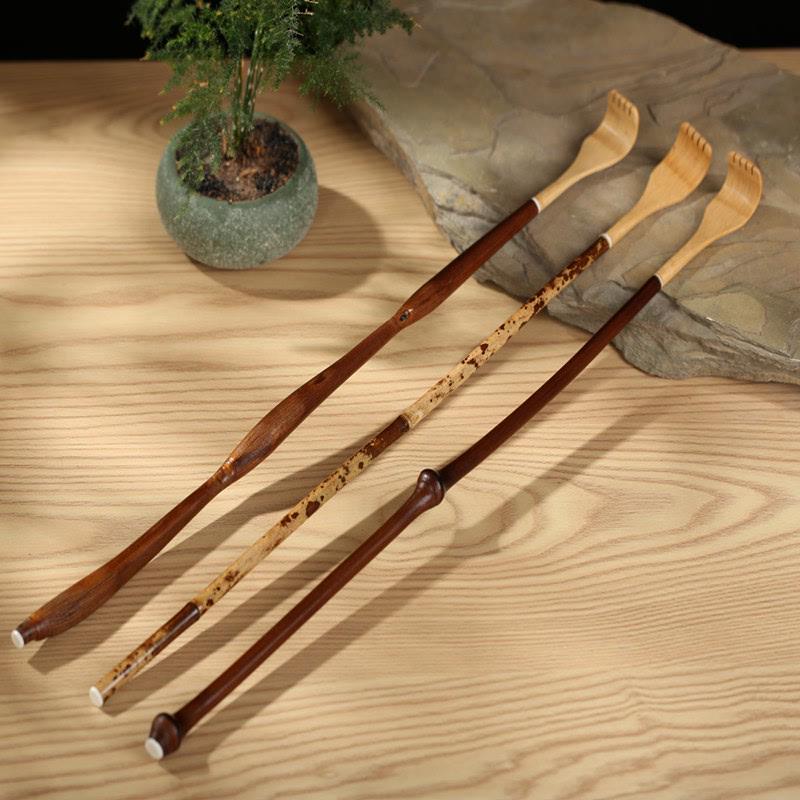 紫竹实心竹筇竹杆老头乐精磨佛肚竹子痒痒挠抓背不求人抓痒器竹制