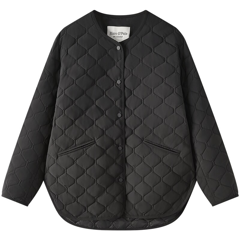 【环保面料】Marc O'Polo/MOP冬季新款时尚廓形静奢风棉服外套女