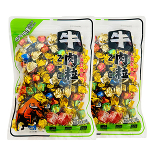 四季热度牛肉粒五香沙嗲香辣综合味250g休闲食品好吃解馋包装零食