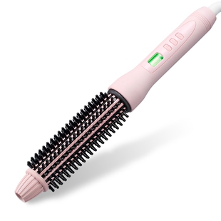 防烫卷发棒电梳子短发蓬松纹理八字刘海内扣打理神器负离子垫发根