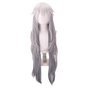 馒头家 cos假发 明日方舟 cos 拉普兰德 银白色反翘 仿真头皮顶