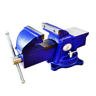 大象台虎钳重型方钢小型台钳美式钳工虎钳工作台4 5 6 8 10 12寸