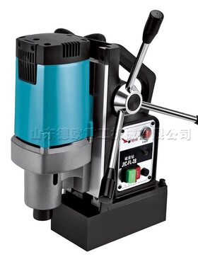 厂家直供手提式磁铁电钻 三相调速型吸盘钻 小型开孔轻便磁力台钻
