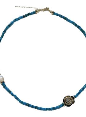 WAKI珊瑚部落波西米亚风项链