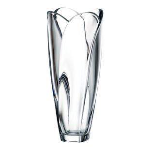 捷克进口CRYSTALITE BOHEMIA水晶玻璃花瓶 轻奢透明 欧式简约摆件