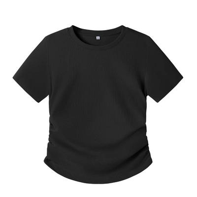 真维斯短款短袖t恤女上衣2025