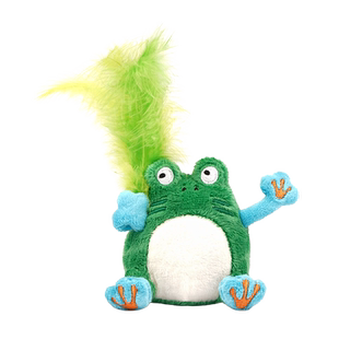 zeze猫咪发声玩具猫薄荷自嗨小猫磨牙仿真呱呱青蛙逗猫棒猫玩具