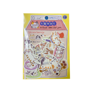 台湾三莹柴之助装饰贴纸包卡通日记本装饰手帐贴小柯基贴纸节日篇季节篇可爱贴纸包