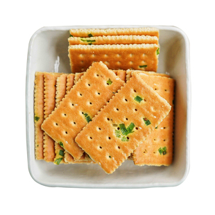 葱香浓郁 老式香葱饼干 蓬松酥脆传统细腻咸香代餐网红零食等一味