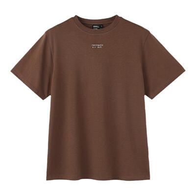 咆哮野兽简约徽标短袖T恤