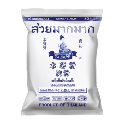 泰国进口水妈妈木薯淀粉500g私焙